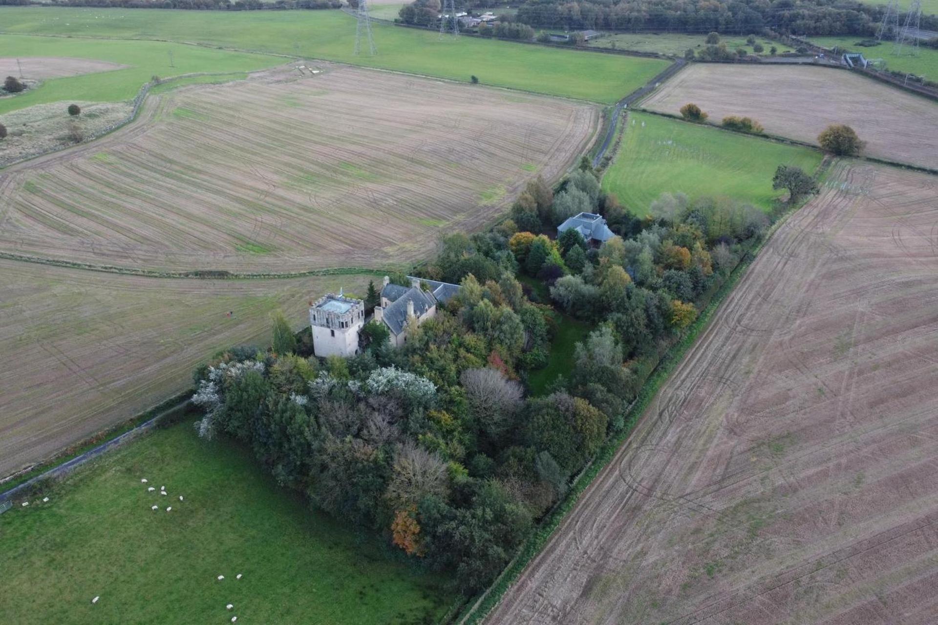 The Manor At Plane Castle Villa Falkirk Eksteriør billede