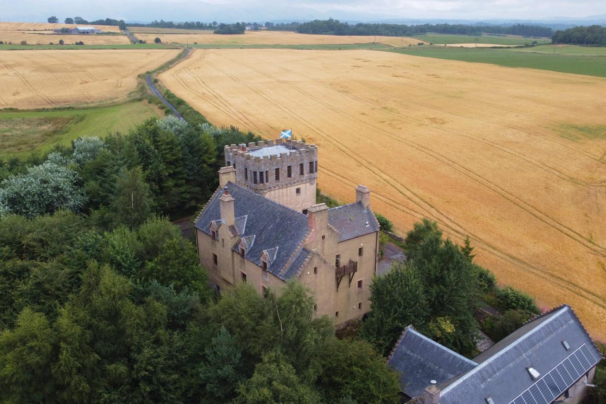 The Manor At Plane Castle Villa Falkirk Eksteriør billede